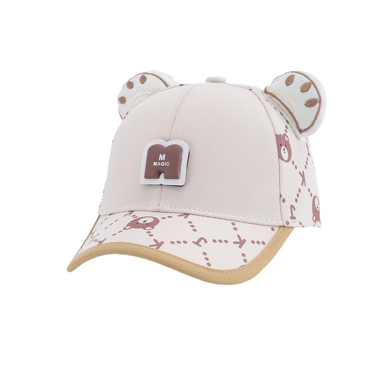 Sombreros infantiles primavera y otoño sombreros de béisbol para niños 2024 nuevo sombrero de sombra para niños encantadores