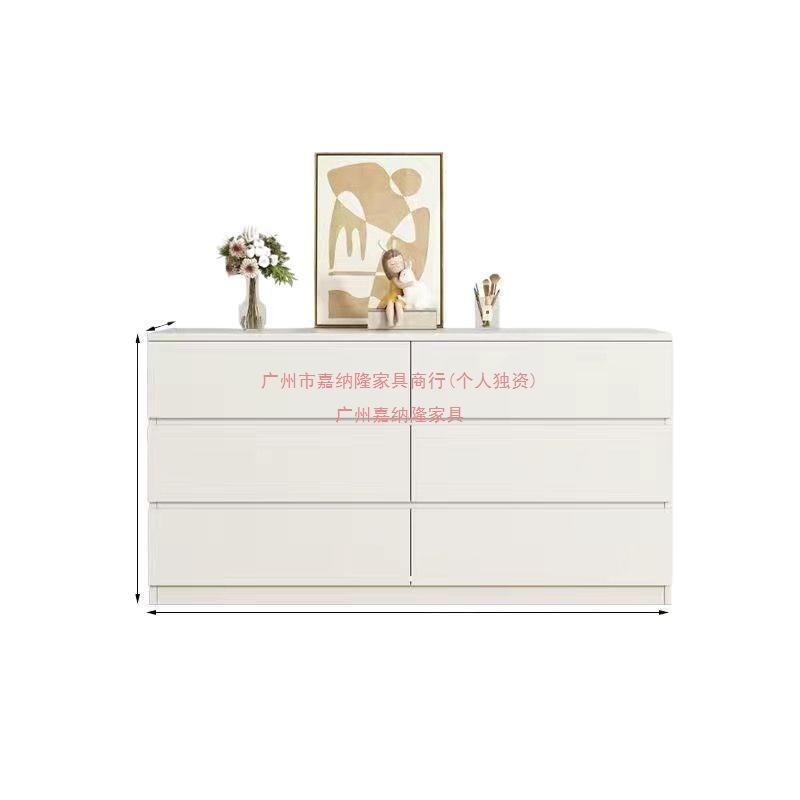 卧室奶油风梳妆台后台化妆简约现代轻奢组合斗柜收纳|undefined