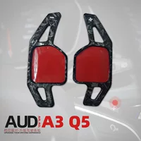 Применимо для Audi Q5 A3 рулевое колесо переключения руля резака A7 A8 S3 S5 S7 Аксессуары из углеродного волокна