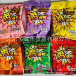秀逗酸糖跨境批发工厂南非现货清新口气施水果糖一件代发零食新品
