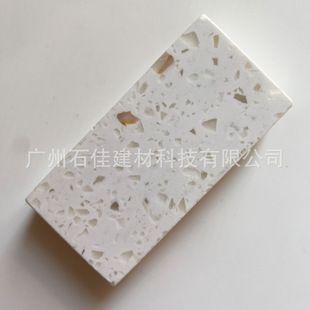 Fish belly white plus fixed work fish belly white artificial stone plus fixed factory composite acrylic artificial stone processing seamless spell