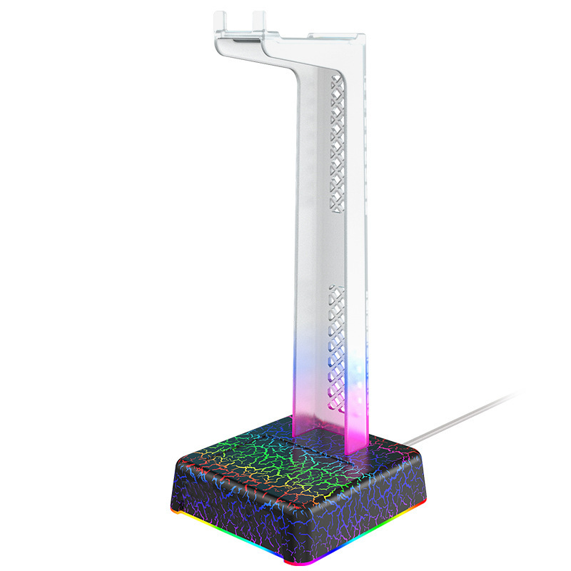 Usbピックアップライトヘッドフォンスタンド雰囲気ランプrgbヘッドフォンスタンドヘッドセットスタンドヘッドセット展示棚|undefined