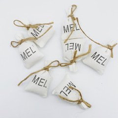 DOLLHOUSE Miniature Food and Playset OB11 Soldier Doll Accessories Mini Fabric Pouch