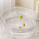 Pet Bath Basin Special Bath for Cats Cat Bath Dot Dog Bath Bucket Anti-running Cat Basin Cat Litter Basin
