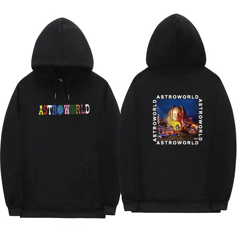 European and American fashion singer Astroworld hoodie sweatshirt TRAVIS SCOTT sweatshirt top