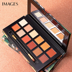 Beautiful twelve-color eye shadow palette, animal eye shadow that is not easy to remove makeup, student makeup, eye shadow palette wholesale delivery