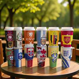 跨境40oz冰霸杯 FIFA WORD CUP 世界杯水杯304不锈钢保温杯汽车杯