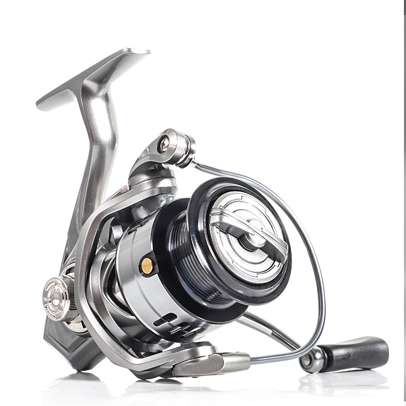 4 1 Rueda de pesca sin espacios Carbon Road sub-micro Rueda de hilado Rueda de pesca ligera Rueda de pesca ligera Vaso de hilo poco profundo para deslizamiento