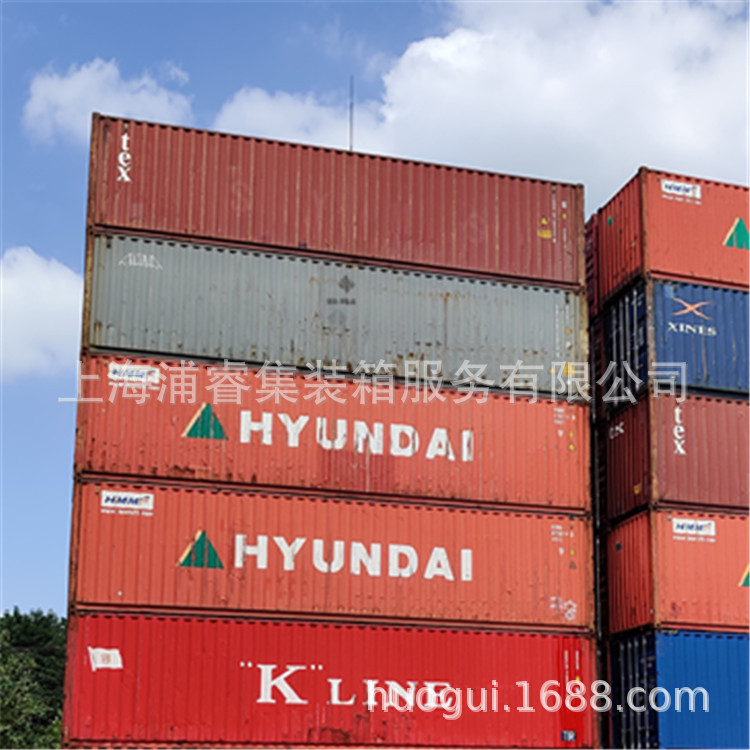 徐州二手废旧集装箱仓库，海运旧集装箱价格，6米12米集装箱尺寸