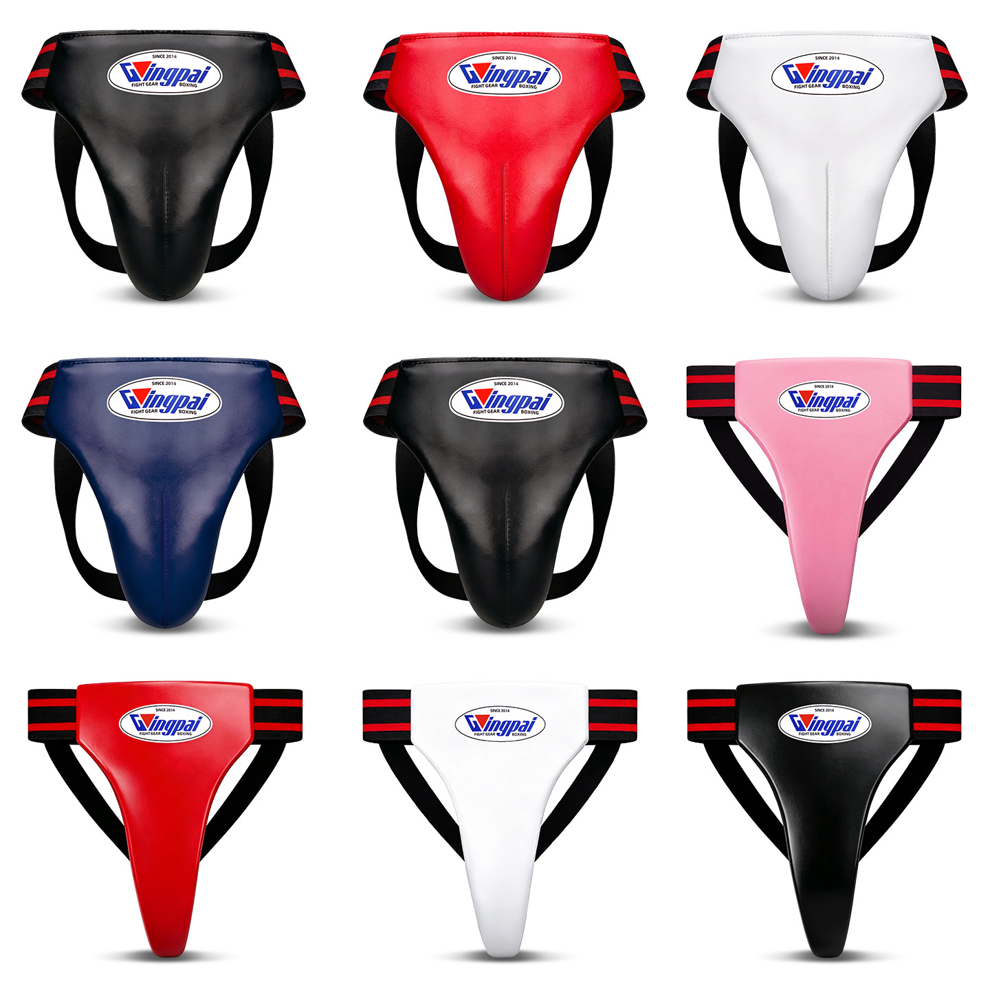 Muay Thai groin protector for adults and children, unisex, boxing groin guard, Taekwondo training and competition protective gear, thick