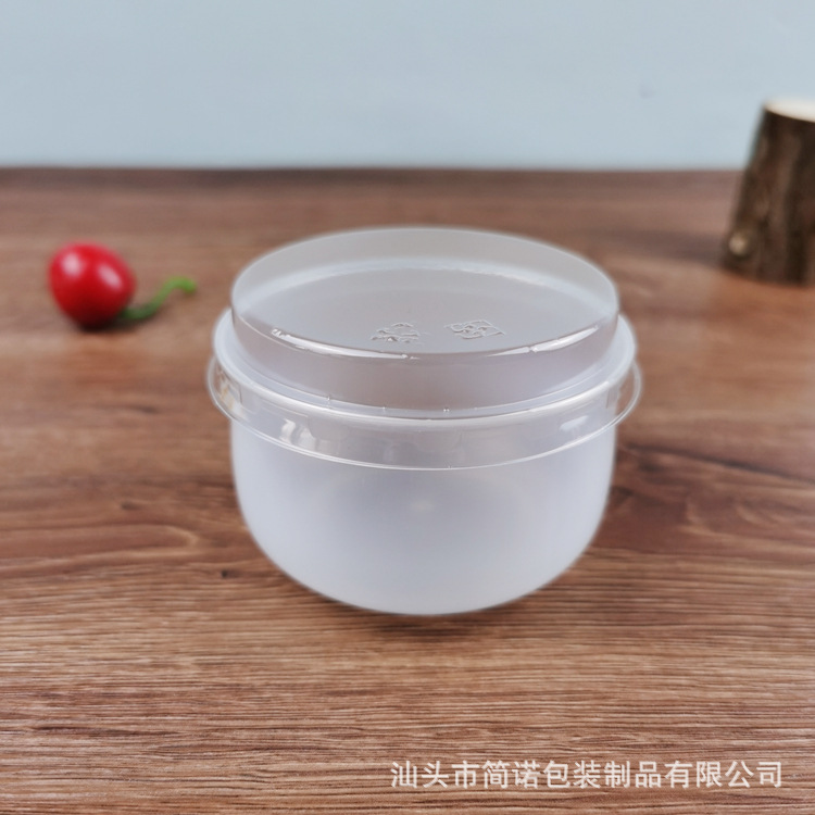 7,5 cm diámetro grasa pudín vaso japonés caramelo yogur botella jalea plástico desechable PP resistente a altas temperaturas