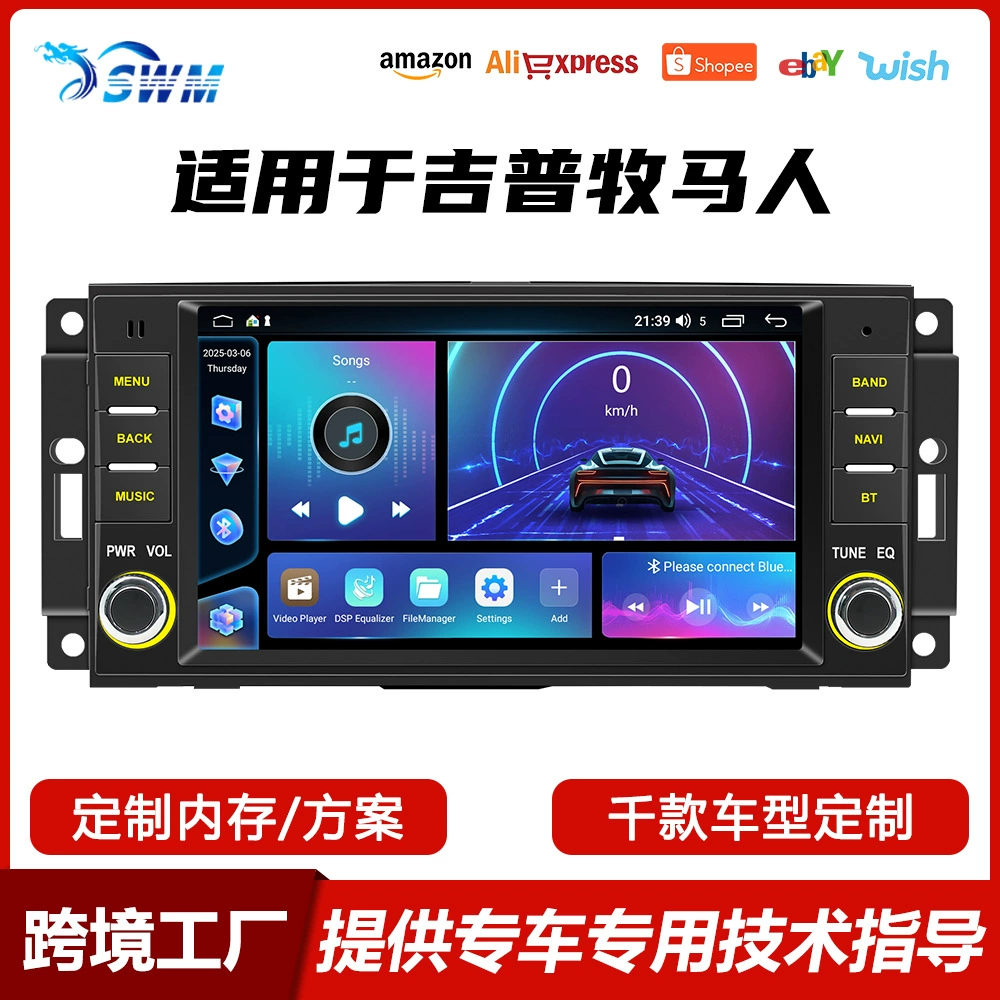 Для Jeep Wrangler/Dodge/Chrysler беспроводной Carplay автомобильный универсал навигации для Android