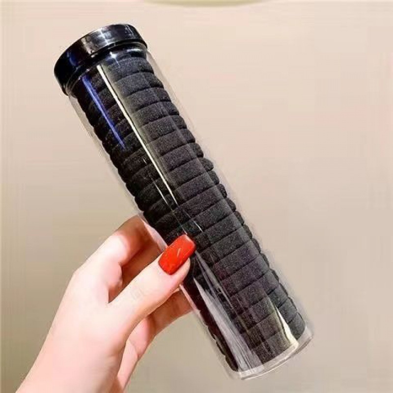 枕头睡眠大肠发圈女纯色扎头发头绳丸子头卷发神器设计感发绳头饰|undefined