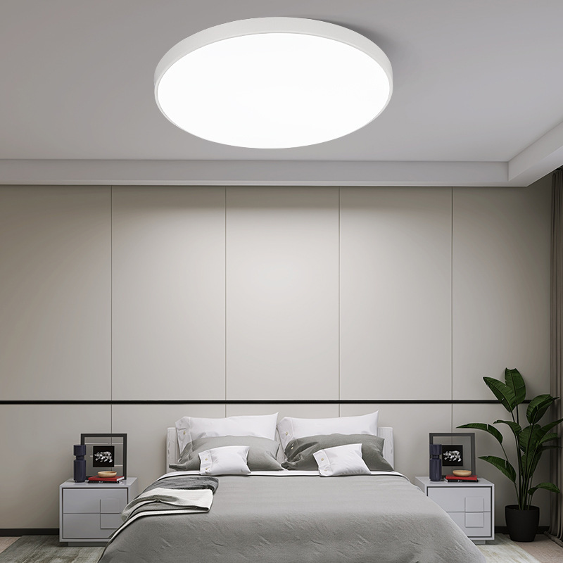 lámpara de techo led simple y creativa lámpara de pasillo de corredor doméstica moderna lámpara de balcón redonda lámpara de habitación lámpara de dormitorio