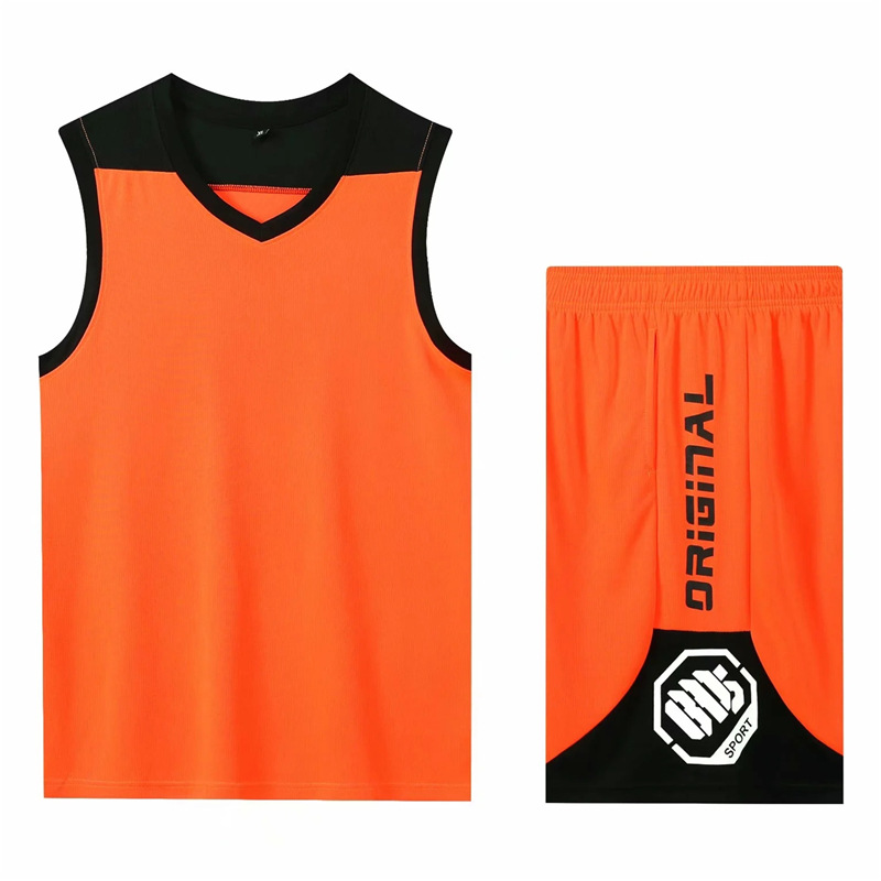 Light board adult children basketball suit men's and Women's Light version student's solid color jersey logo printing number printing