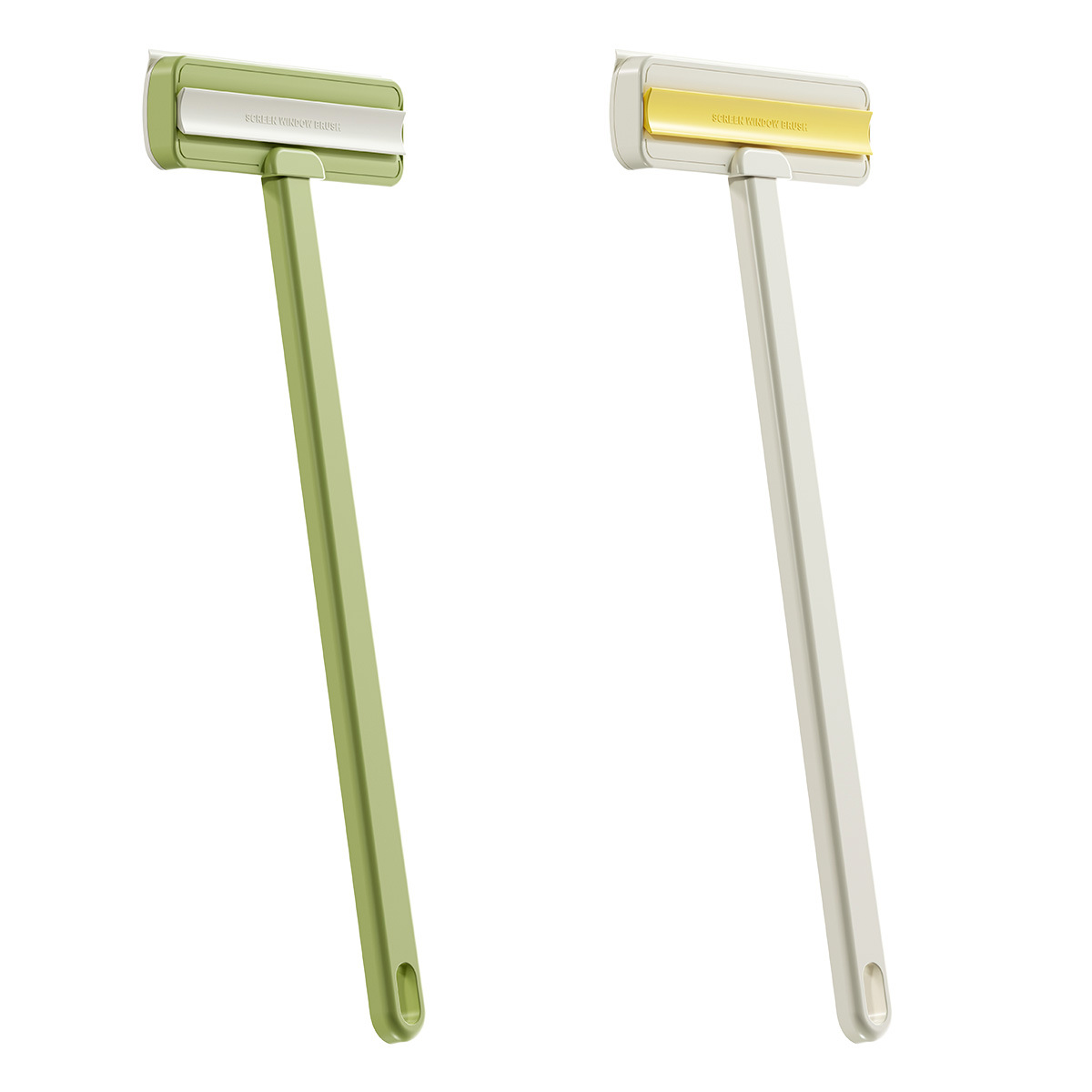 Toalla de lavado desechable perezosa, ventana de gasa, cepillo de mango largo, un cepillo de doble uso, se puede raspar, se puede cepillar, seco y húmedo al por mayor