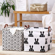 家用布艺脏衣篮脏衣篓放脏衣服的收纳筐杂物玩具可折叠衣物收纳篮