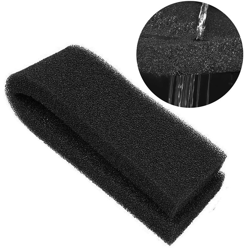 源头厂家污水过滤海绵活性炭发泡棉聚氨酯爆破过滤棉量大价优