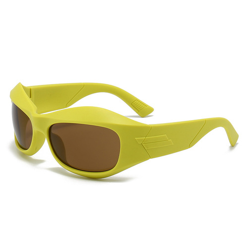 New European and American Millennium Y2K Futuristic Sunglasses—Punk, Hip-Hop, and Kawaii Unisex Sunglasses—Instagram-Style Sun Glasses
