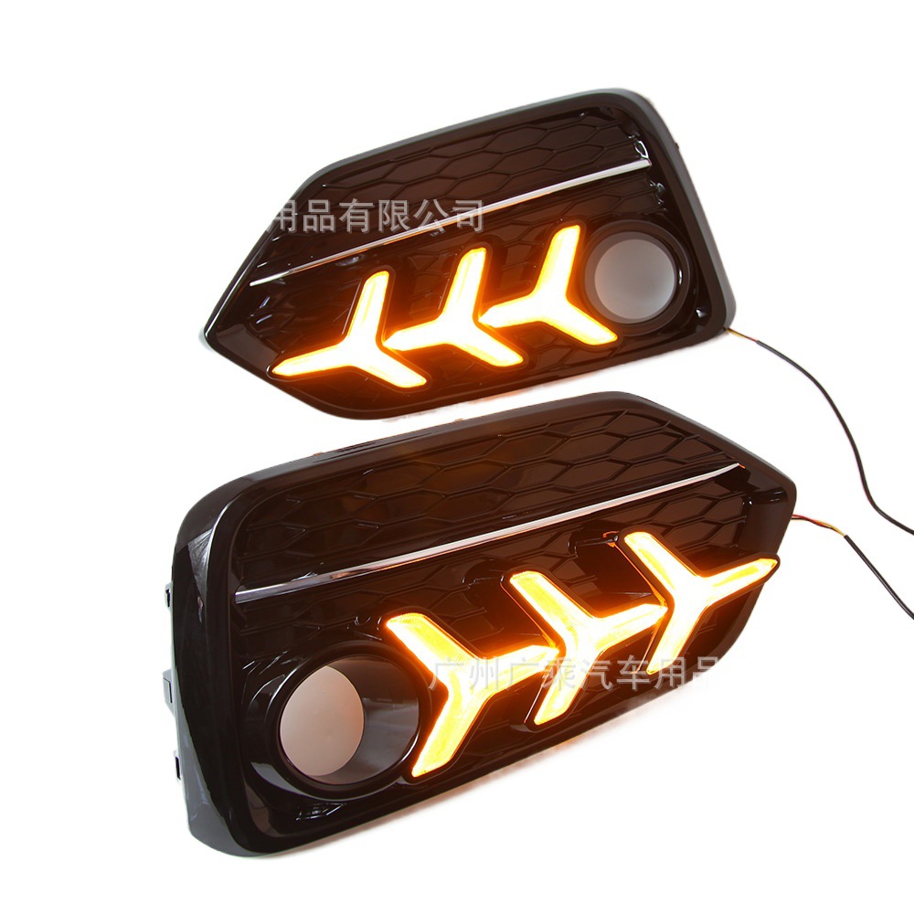 Adecuado para 21 Honda Civic 2 luces de circulación diurna del compartimiento 20 Fishbone CIVIC 2 luces de circulación diurna del compartimiento