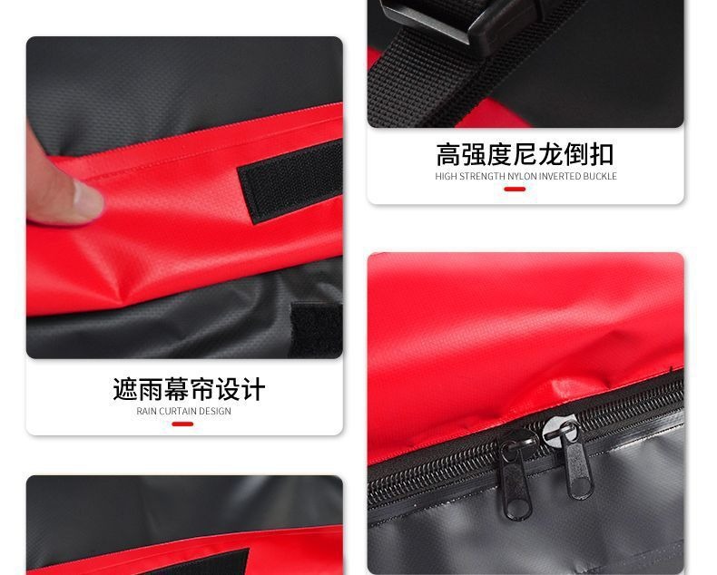 Cross-Border 420D Roof Waterproof and Rainproof Storage Bag Outdoor Car Luggage Bag Off-Road Car Roof Luggage Bag