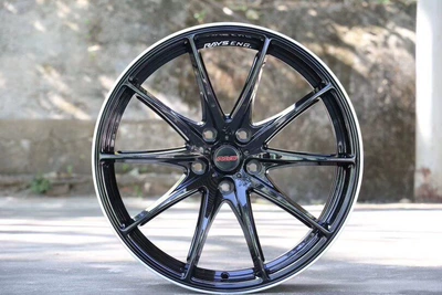 Modified Wheels — Hub - 15x65j-glossy-black-car-edge