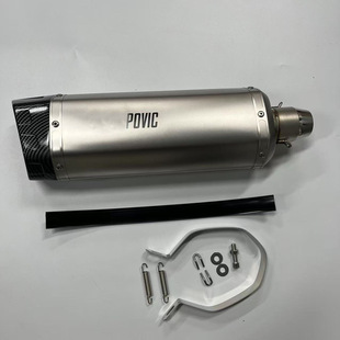 Stainless Steel Universal Exhaust Tail Section Ninja400 Cbr650 R1 Rc390 Z900 Modified Diamond Exhaust