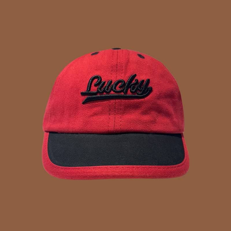 Sombrero de bebé primavera y otoño letras extranjeras sombrero de lengua de pato para niños otoño y invierno caliente sombrero de sol bebé marea de béisbol