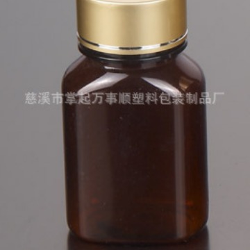 塑料瓶 药瓶 胶囊瓶 保健品瓶 棕色瓶 颗粒瓶 固体瓶 JN-001