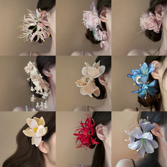 雰囲気感のある花のサイドに春の写真を撮ります。