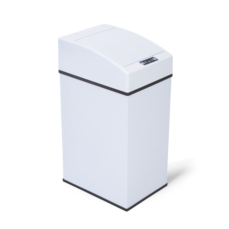 Cuadrado inteligente basura de inducción sala de estar cocina basura doméstica basura de inducción automática