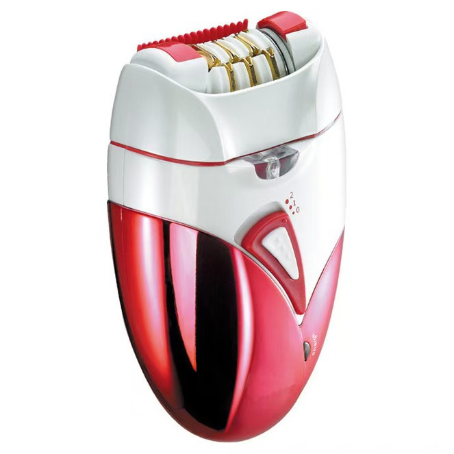 KedaKD-189电动女士脱毛器拔毛器带LED灯电镀外壳汗毛腋毛腿毛