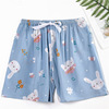 Thin cartoon trousers, shorts for pregnant for leisure, plus size