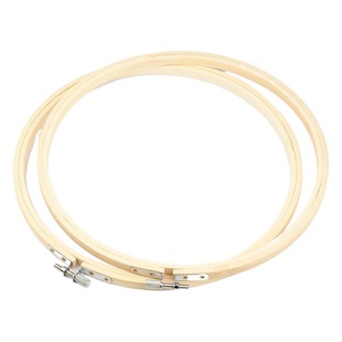 Factory direct supply cross stitch embroidery stretch embroidery circle bamboo embroidery frame bamboo circle embroidery crafts stretch bamboo embroidery circle embroidery hoop