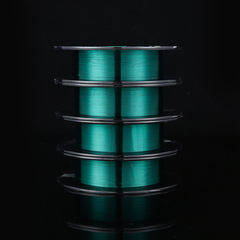 150m高強森綠色尼龍線台釣海竿線遠投釣魚線主線膠絲漁線批發