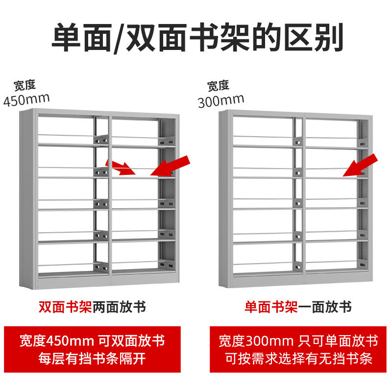 家用图书馆钢制书架落地置物架儿童书柜绘本架客厅简约铁艺储物架|undefined