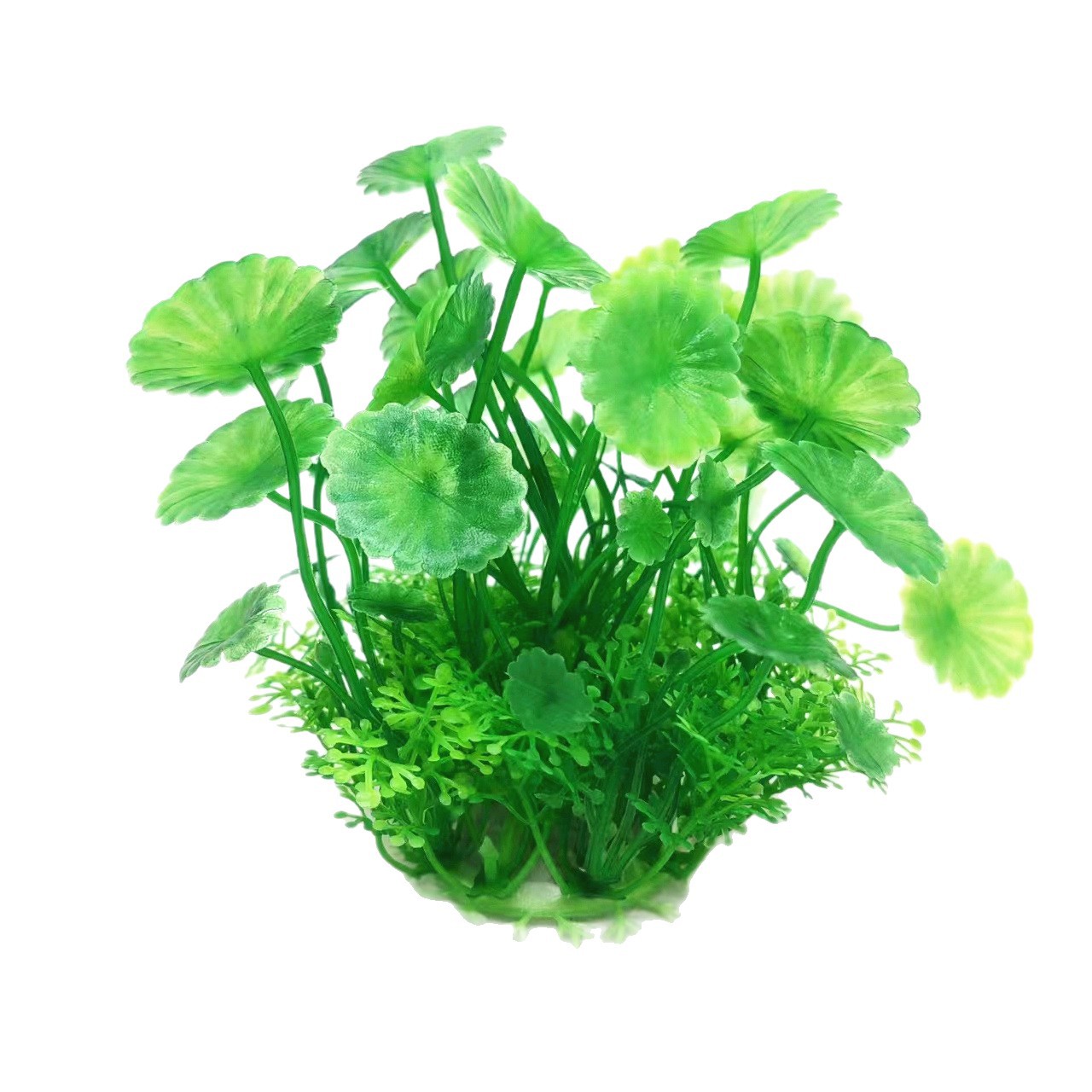 Simulación acuario acuario acuario decorativo acuario paisajismo acuario hierba acuática falsa planta reptil redonda hierba pequeña