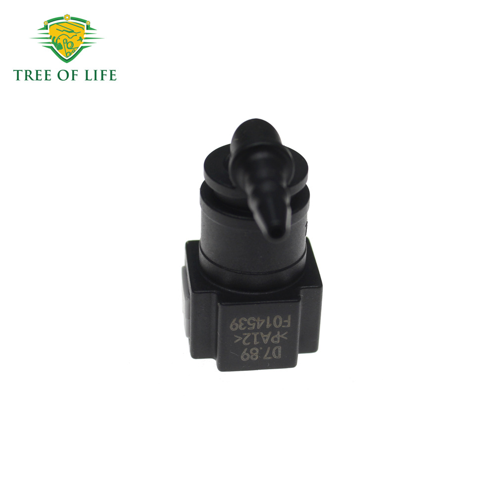 ID3 7.89 90-degree car fuel line quick connector hose fitting nylon oil pipe quick connect and quick release