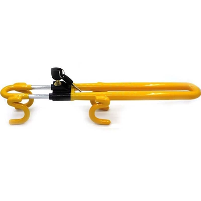 Wheel Lock, Adjustable Telescopic Safety – Car lock - 96-lock-yellow