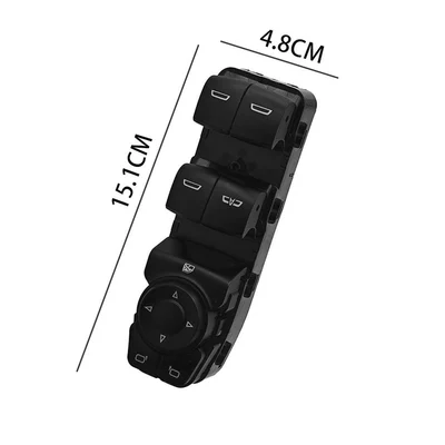 Glass lifter the left front door