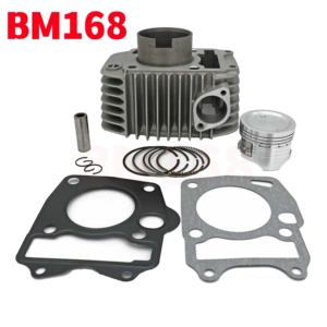 Cənub-Şərqi Asiya Motosiklet Silindri WAVE125 56mm Mighty 125 KPH125 Piston Layneri