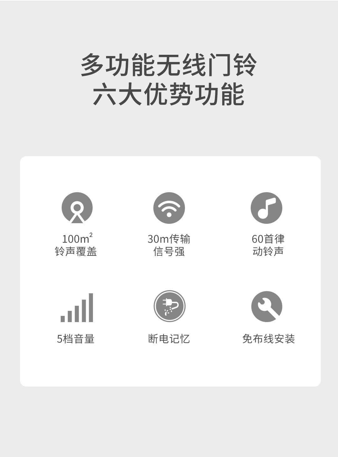 豪恩多功能无线门铃详情页_04.jpg