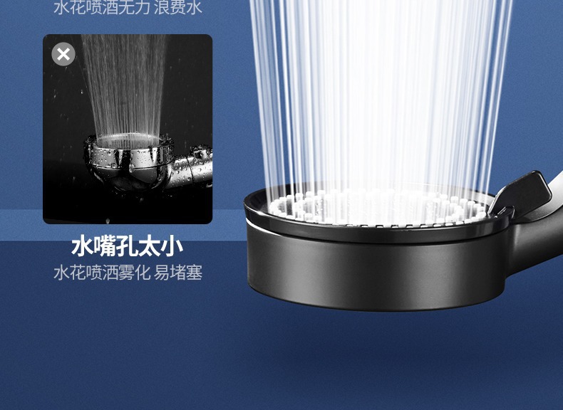 Cross-border shower head, pressurized super strong shower set, bath faucet, bathroom heater, household shower head, rain shower wholesale undefined