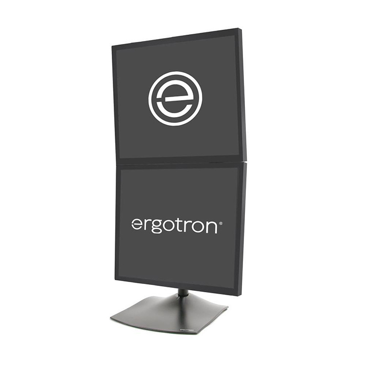 Aigesheng Ergotron33-091-200 all-in-one machine bracket inclined rotating vertical double screen base desktop