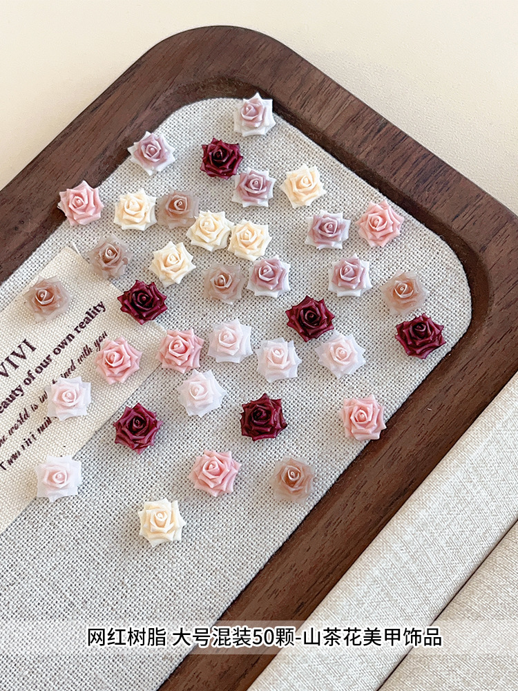 단일 대형 혼합 동백#25