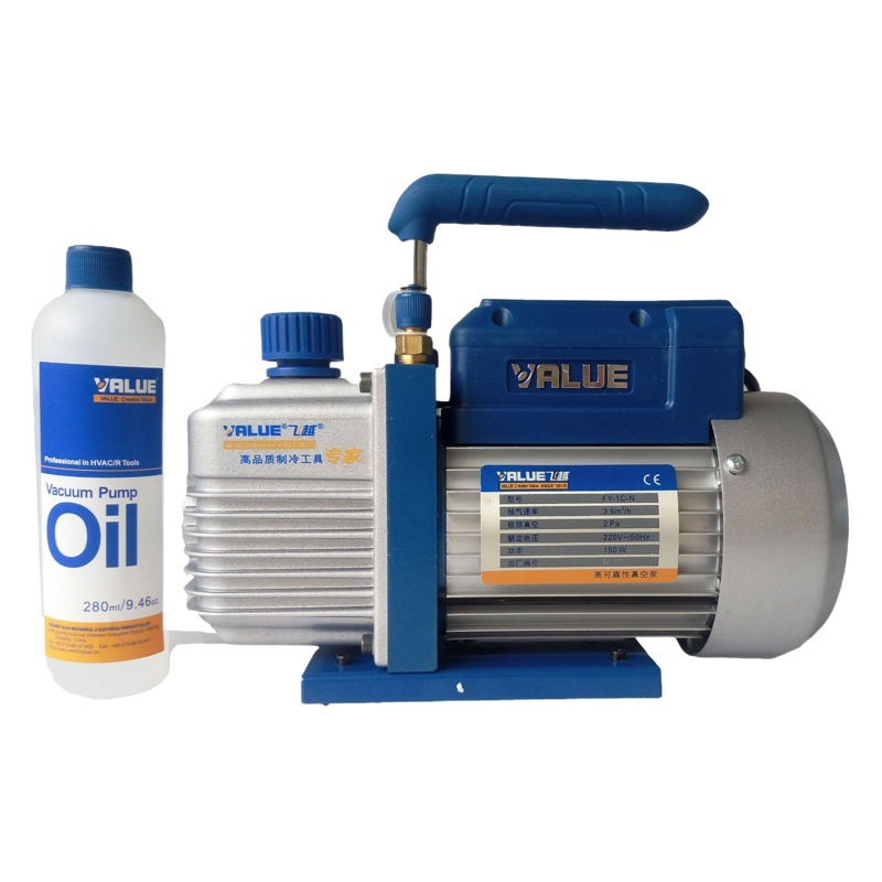 Volar bomba de vacío volando paleta rotativa pequeña bomba de vacío aire acondicionado bomba de vacío bomba de aceite