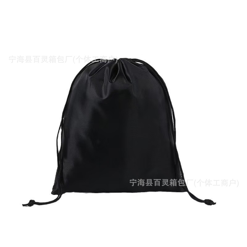 涤纶抽绳袋数码电子产品束口袋户外用品三脚架收纳鞋子松紧抽拉袋