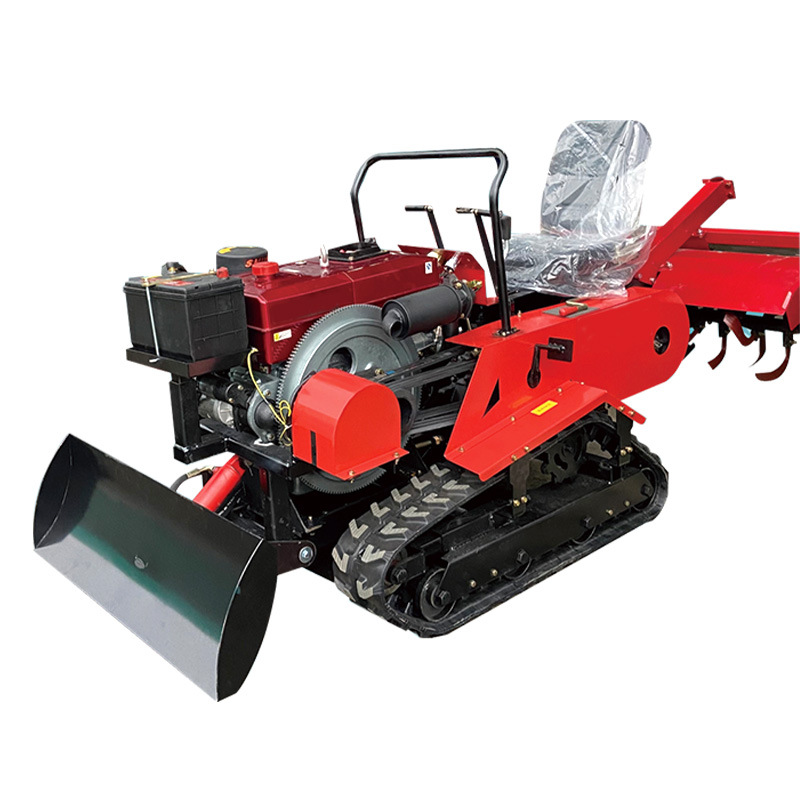 雷亿重工 多功能座驾式履带旋耕机 山地旱地犁地翻耕机