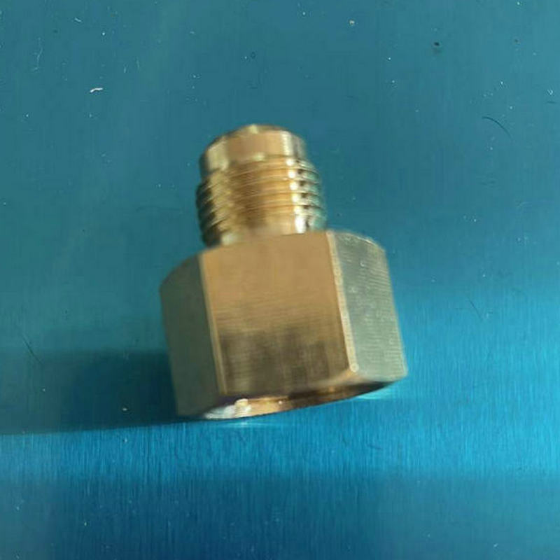 Accesorios de hardware Accesorios de tubería de gas de latón Accesorios de tubería de válvula de cobre Accesorios roscados