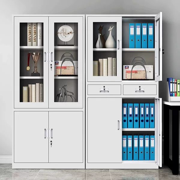 File Cabinet Office Information Cabinet Financial Voucher Cabinet with Lock File Storage Cabinet Drawer Low Cabinet Iron Cabinet Manufacturer